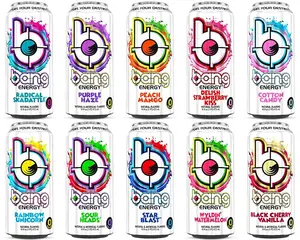 Bang Energy Zero Calorie Energy Drink Box/ (Bang Energy 473ml 12 Cans)
