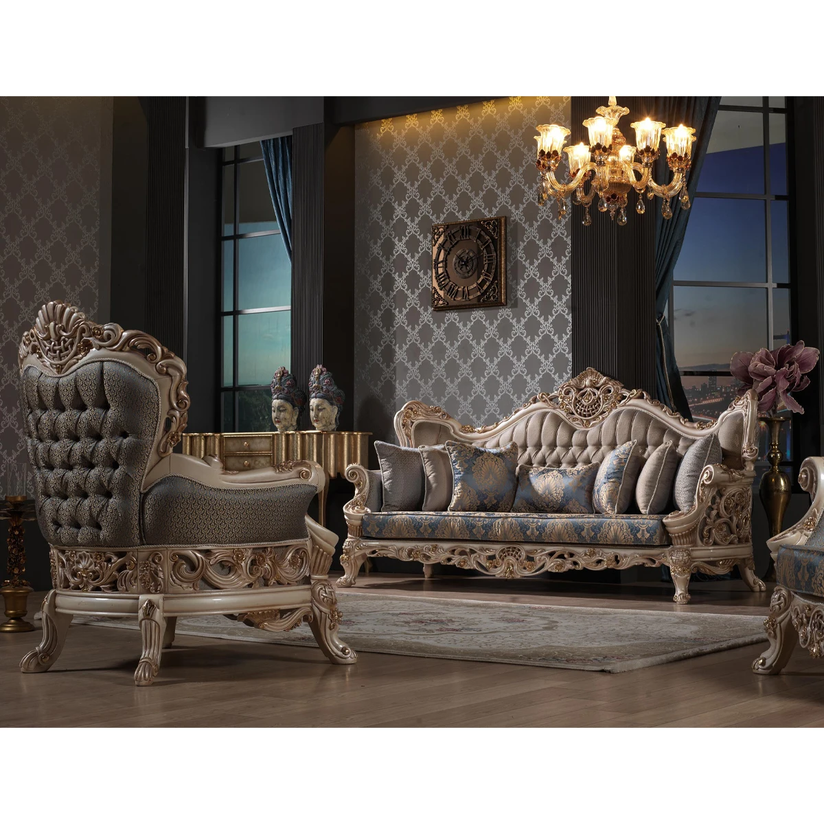 2022 Modern Luxury Royal Furniture Turkish Stylehome Furniture ...