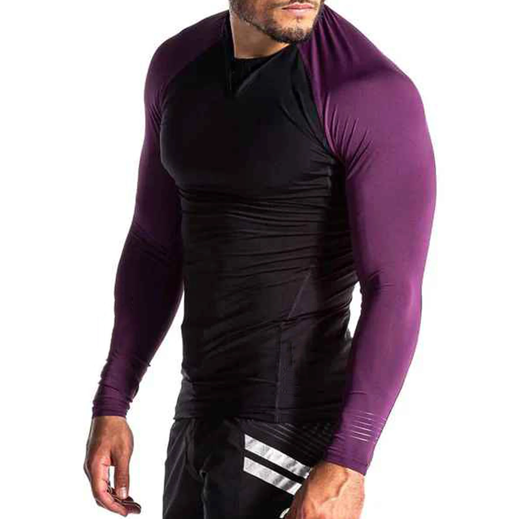 Customizable Full Sublimation Mma 4 Way Stretch Body Fitting Rash Guard