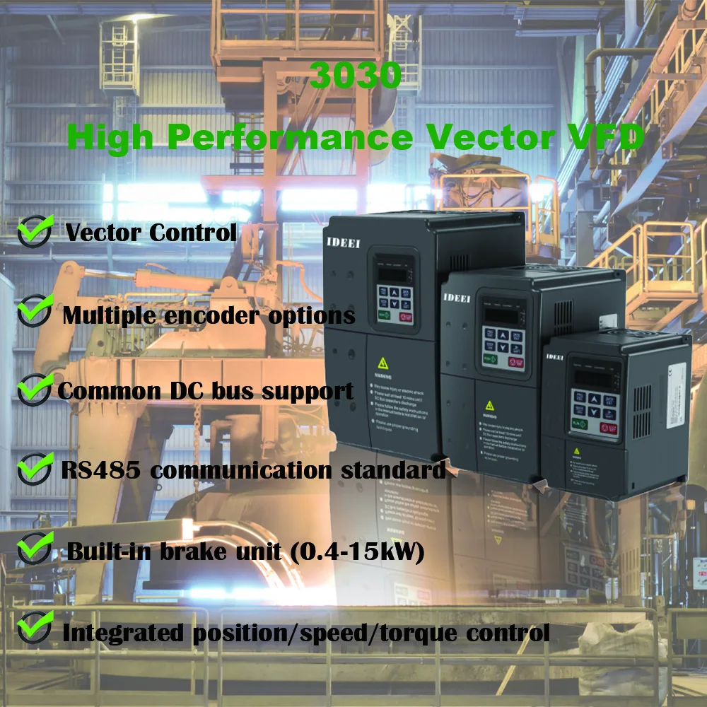 Variable Frequency Drive Solar Pump Invert 3 Phase Solar Inverter 7.5kw Chf100a Vfd Solar Vfd Inverter