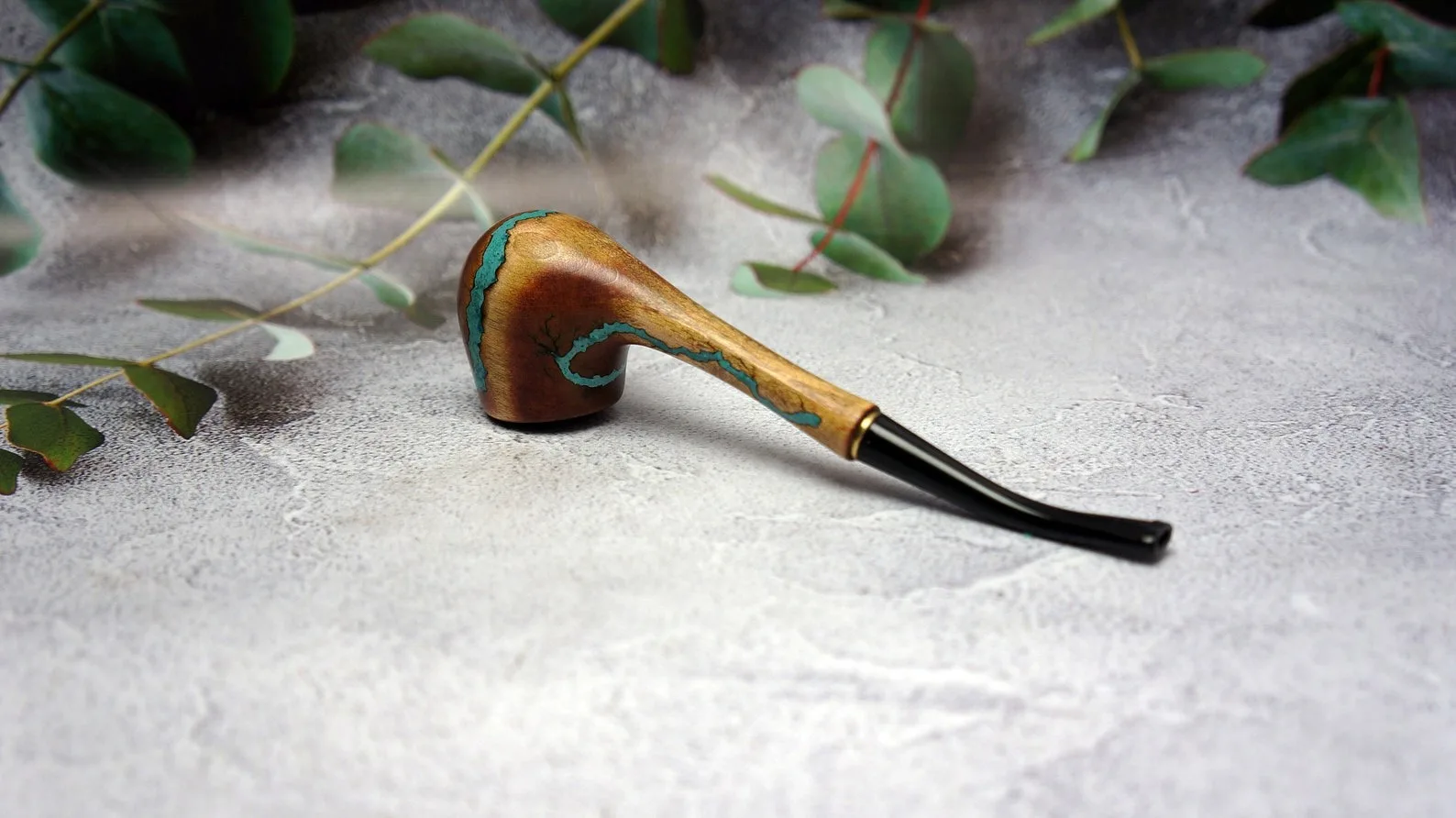 High Quality Latest Designs Wooden Pipe With One Hitter Naturals Handmade Wooden Smokings Portable Pipe Straight Solid
