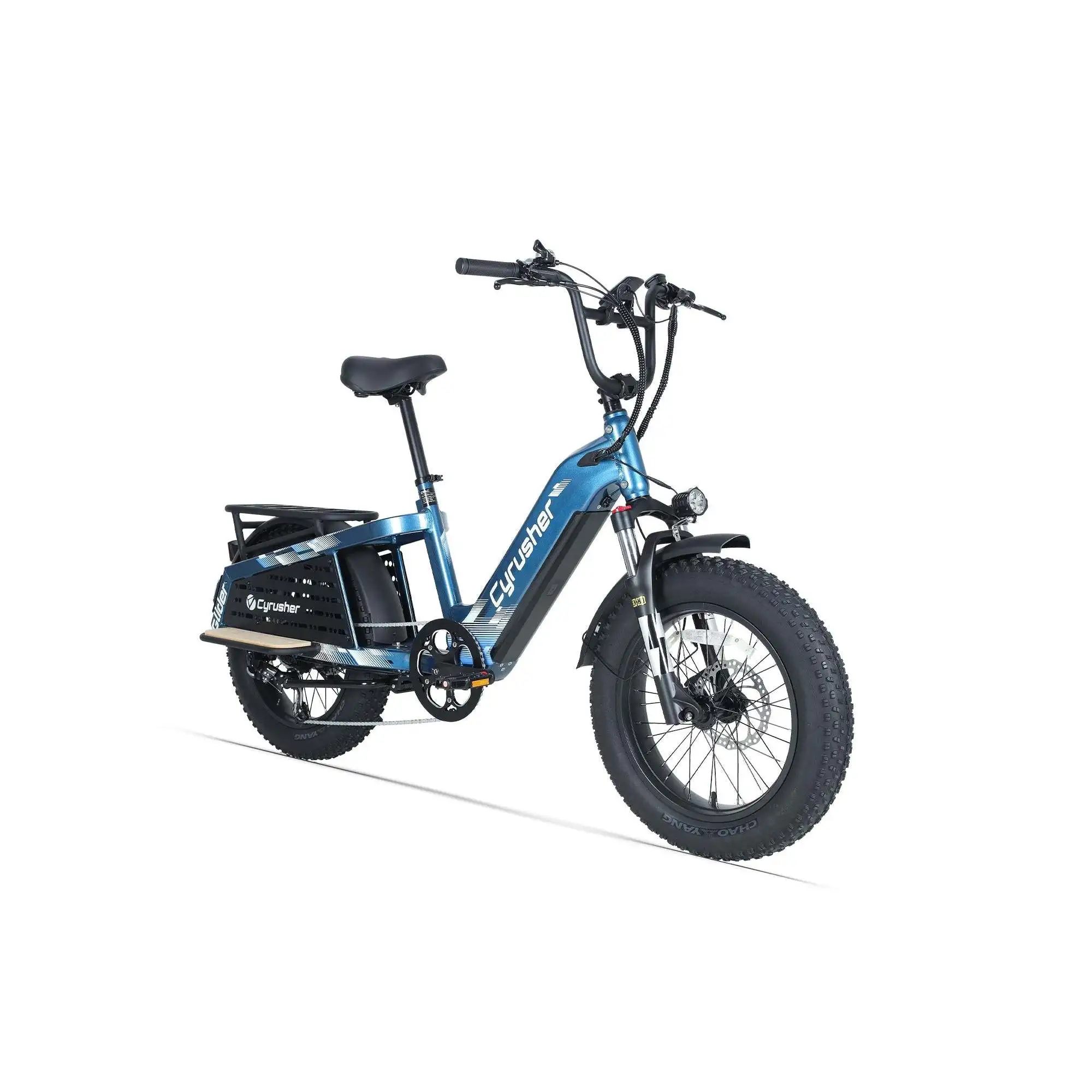 Cyrusher Glider E-Lastenrad Cargo Bike Aluminum Frame 52V/15.6Ah (811.2Wh)