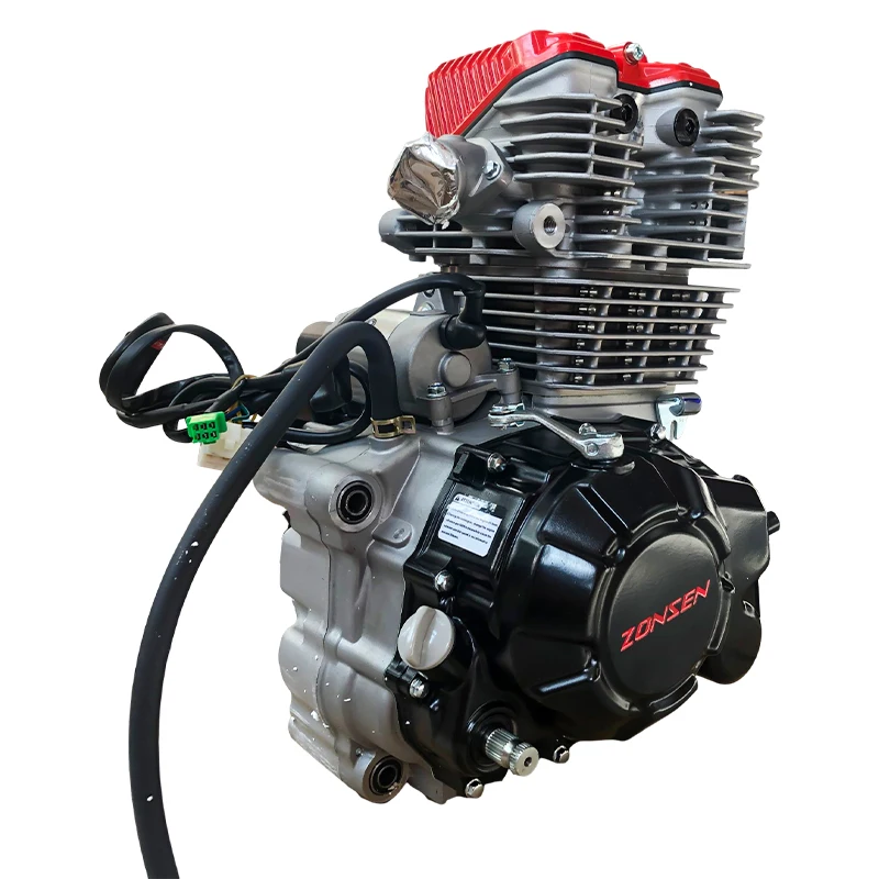 Zongshen製 4ストロークSOHC 4バルブ空冷エンジン CB250R ホンダ
