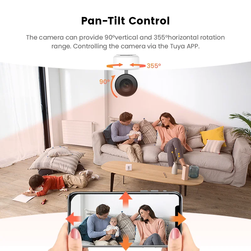 4MP Full HD Human And Sound Detection Wireless Audio Camera
