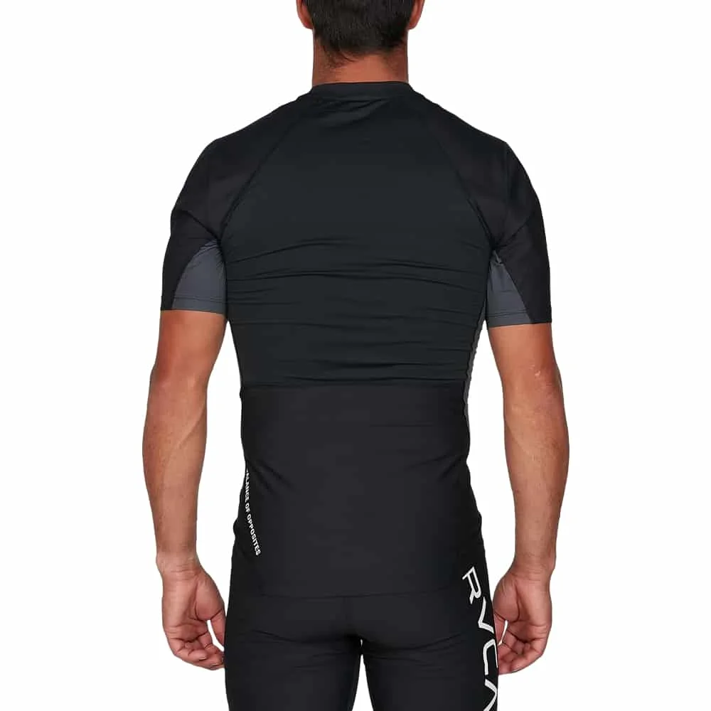 Custom Cut Style Mma Rashguards Men's Short Printing Sleeve Rash Guard