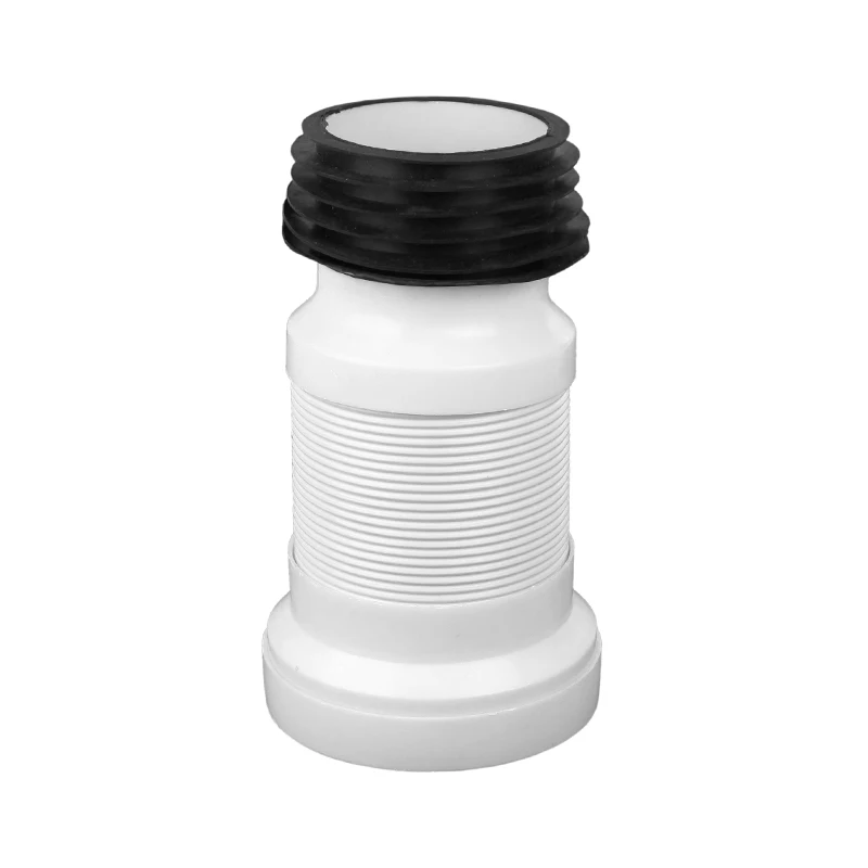 Plastic Modified 50cm-58cm PVC Sink Drainer Hose Tube Bathroom Fittings Flexible Waste Pipe