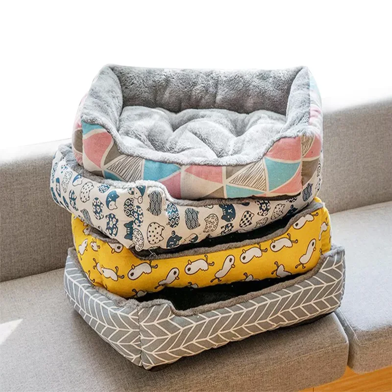 Breathable Dog Sofa Bed Dual Use Double Sided Pet Beds & Accessories