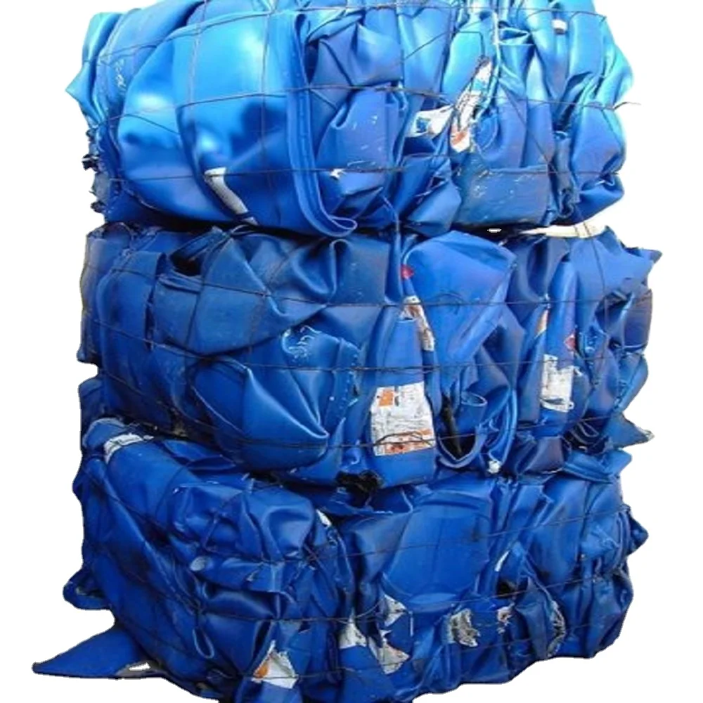 Scrap Hdpe Blue Drum Bales,Hdpe Blue Regrinds,Plastic Bales Drum Hdpe ...