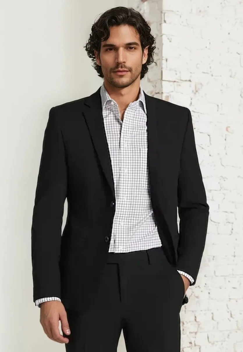 Men's Suits Two Pieces Gentleman Formal Business Professional Wedding Groomsmen Prom Clothing Suit for Men