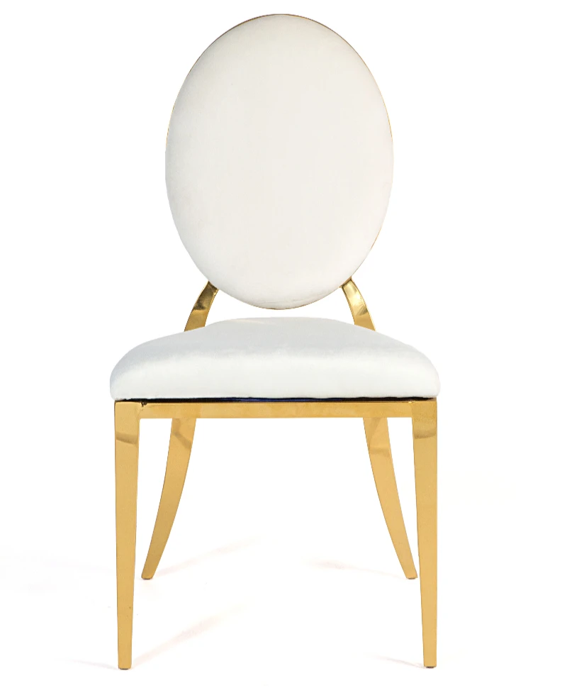 Banquet Event Furnitures Washington Gold Event Chair Round Back Dining
