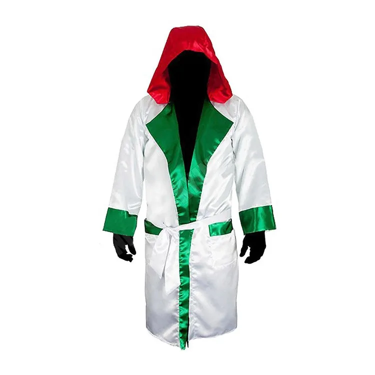 Mytra Fusion Martial Arts Gown – Satin Professional Boxing Robe For Muay Thai, Boxing & MMA