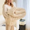 Ribbed - Cream White