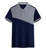 Navy blue with gray