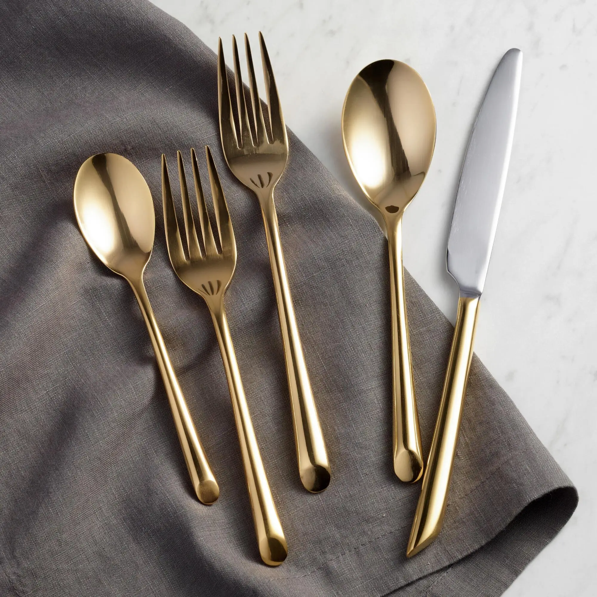 Premium Handmade Flatware Customizable Set Low Moq Manufacturer