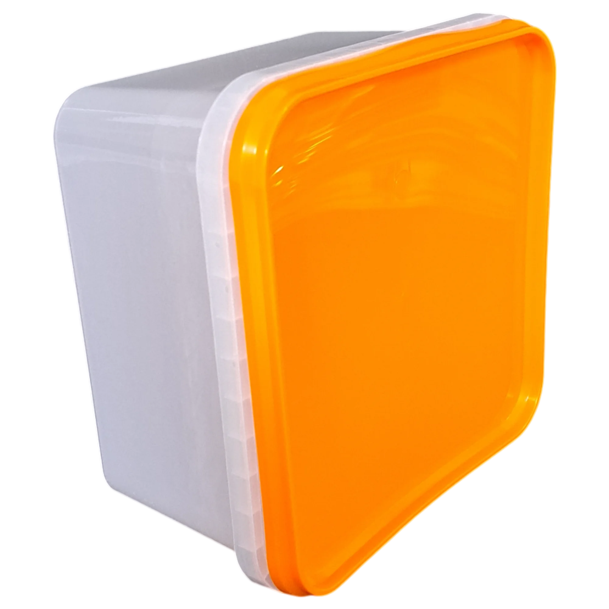 2000ml Square IML Container with Tamper Evident Lid DKK2100 Customizable Logo Color Plastic Food Cup for Packaging Other Foods