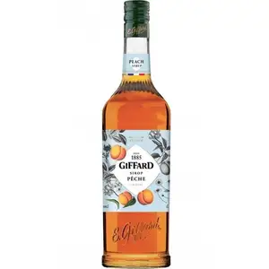 Giffard 1Lt Peach Syrup French Sweet Cocktail Mixer