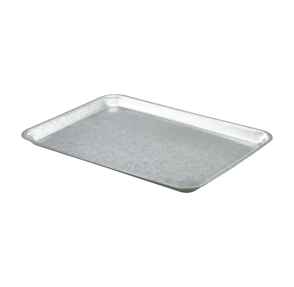 Потрясающий оцинкованный стальной сервировочный поднос украшенный подносом для еды и напитков дома свадьбы посуда