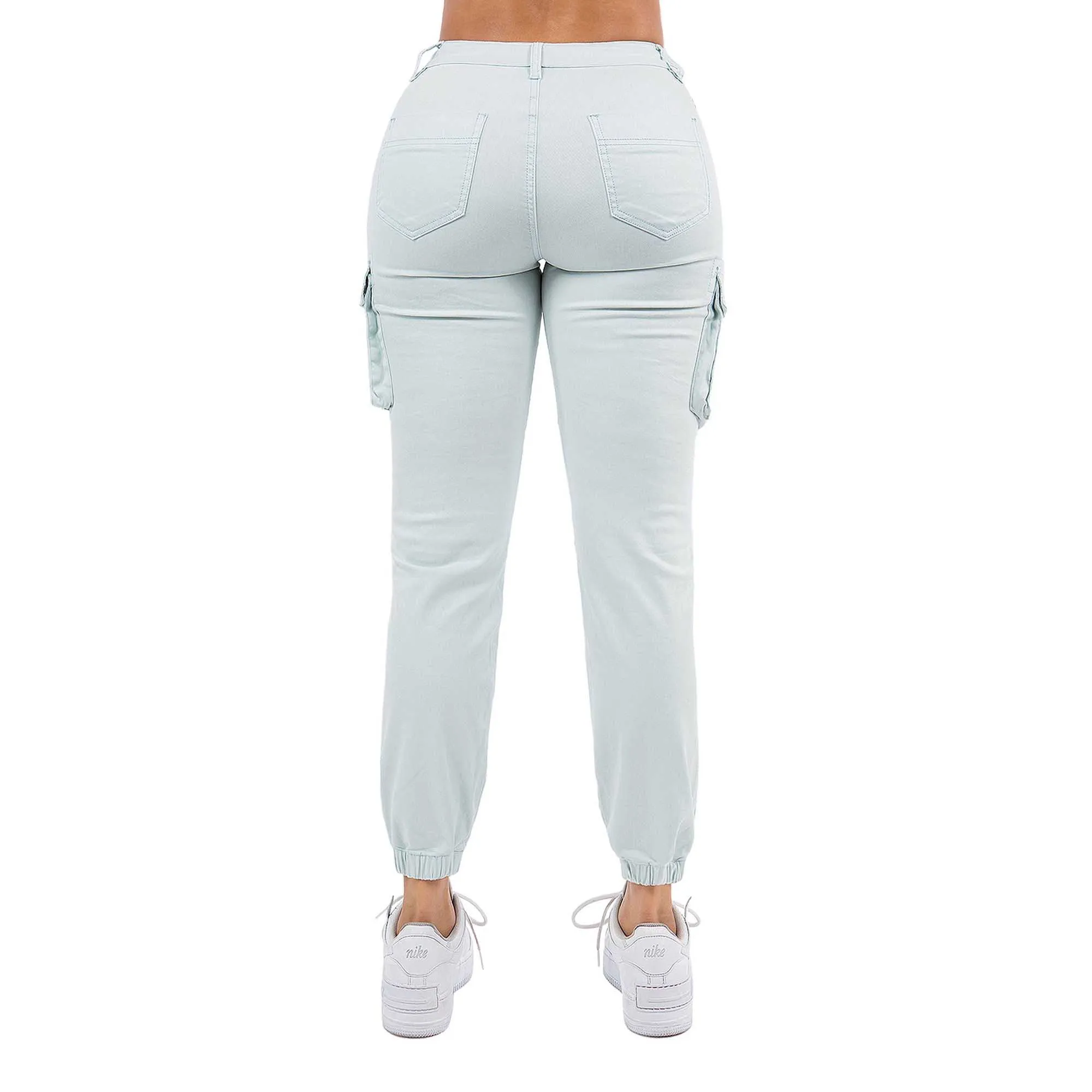 Women's Winter Cargo Pants Quick Dry Waterproof Canvas Material