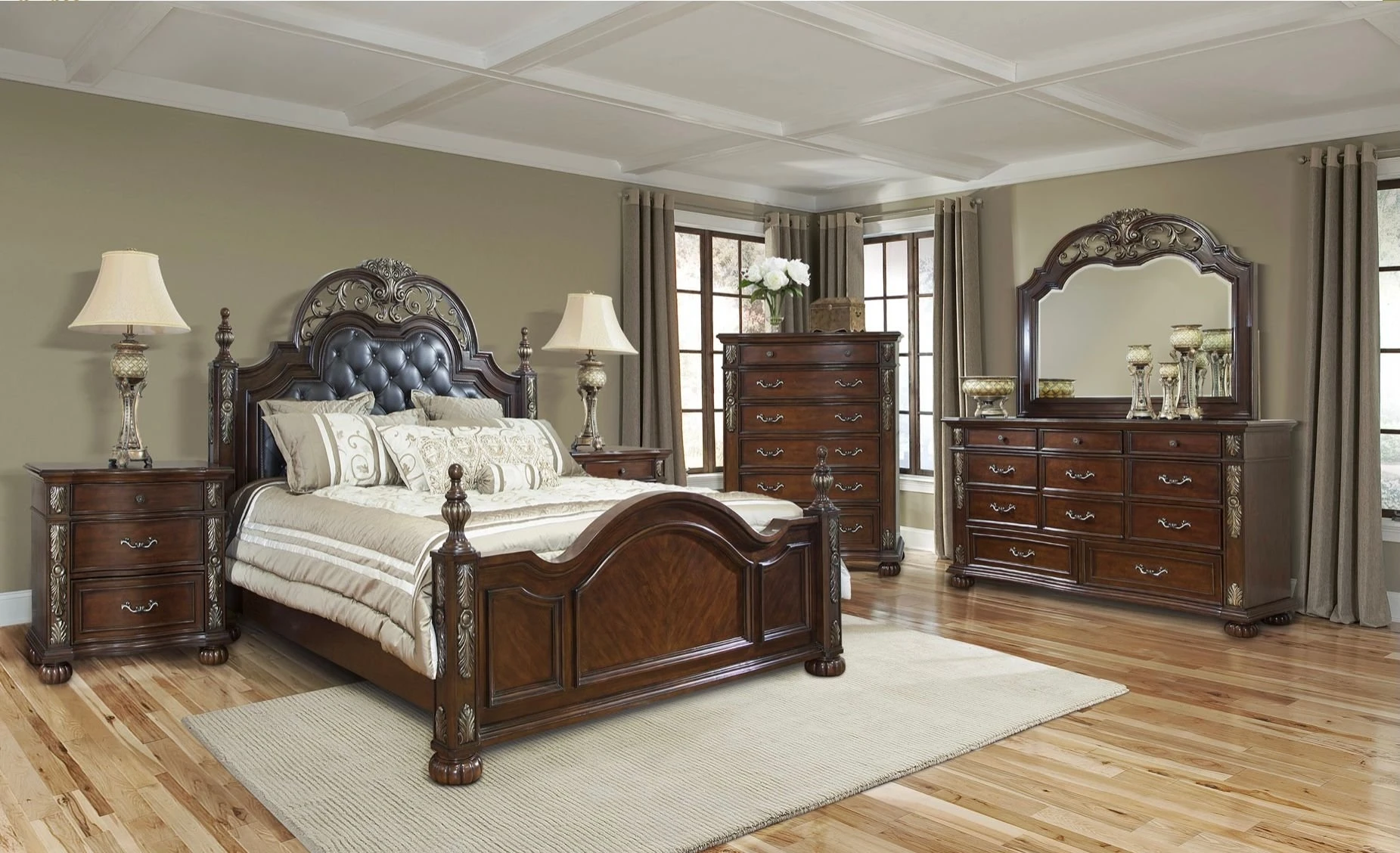 Best Price Modern Luxury Bedroom Furniture Bedroom Suit Bed White