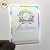 Holographic on white