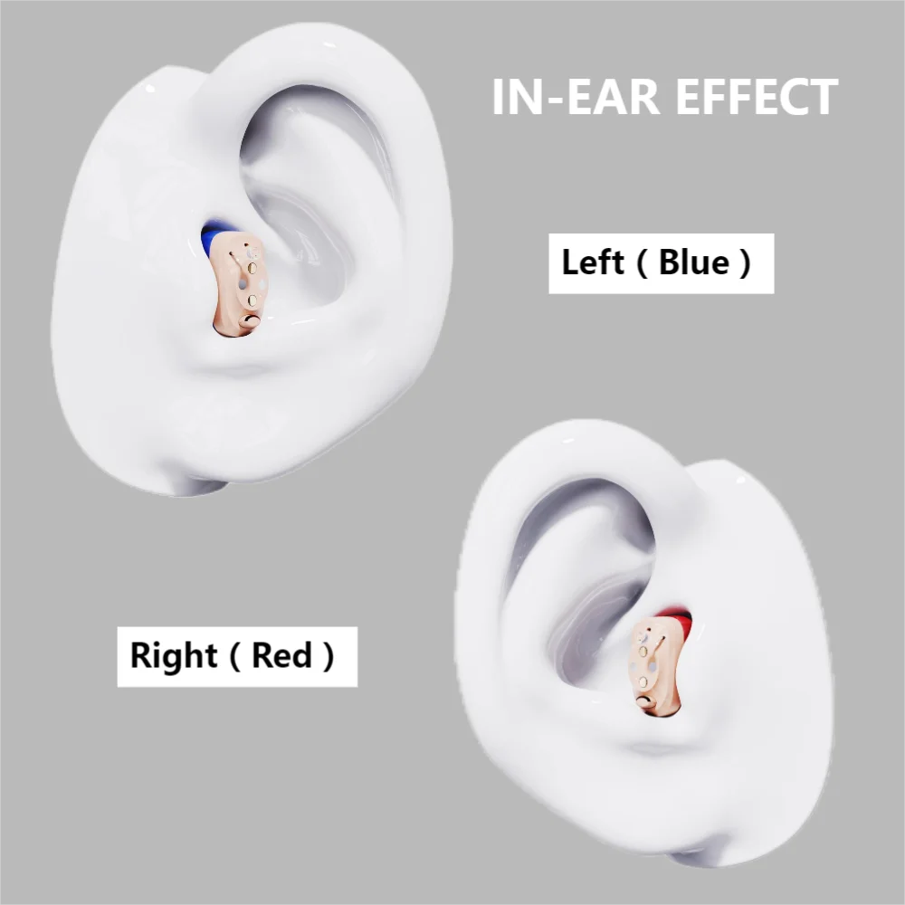 JINGHAO JH-A17 Rechargeable Hearing Aid - 16 Channels, Noise Reduction ...
