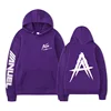 Purple and white characters