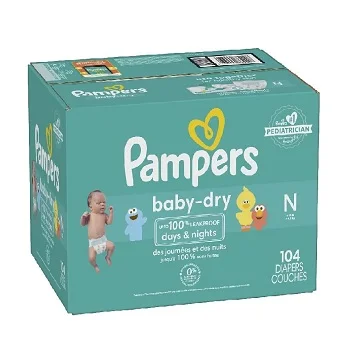 Best Supplier Of Diapers Size 0/newborn 104 Counts - Pampers Swaddlers ...