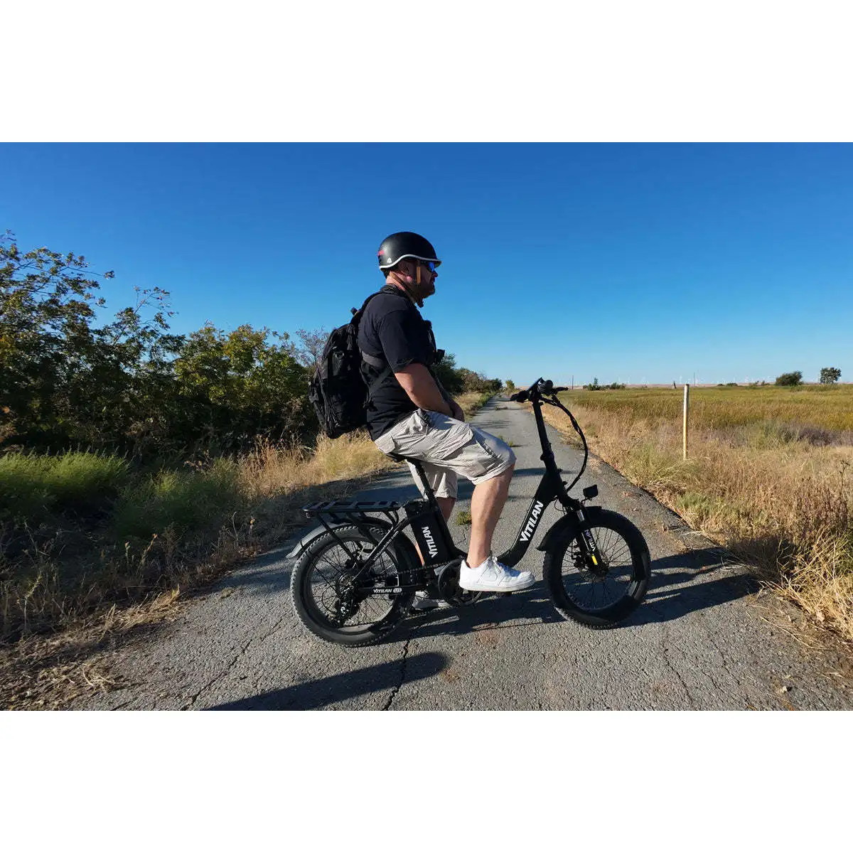 U3 Premium Electric Folding Bike with Full Suspension and Foldable Fat Tire Providing Comfort and Stability