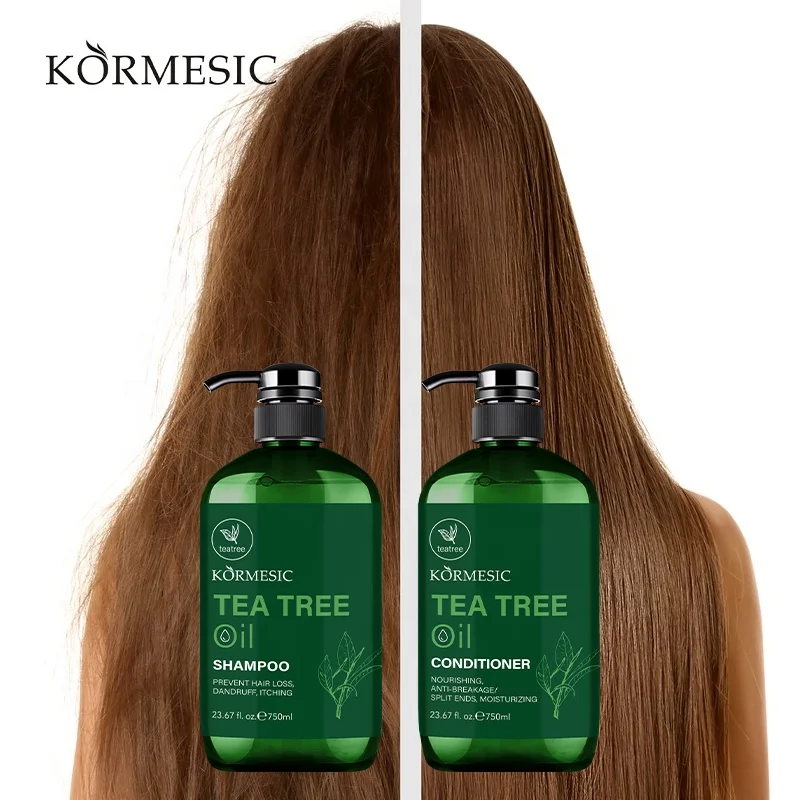 OEM ODM Private Label Platycladus Orientalis Leaf Extract Orgaic Nourishing Smoothing Moisturizing Shampoo