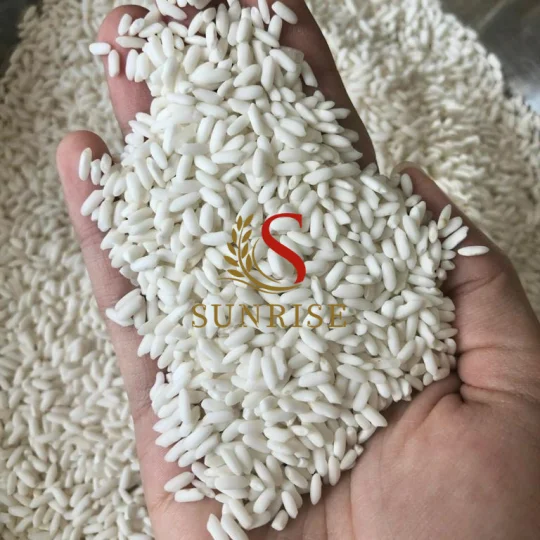 プレミアム短粒もち米（遺伝子組み換え）-白色 1kg-50kg 包装-ネパール
