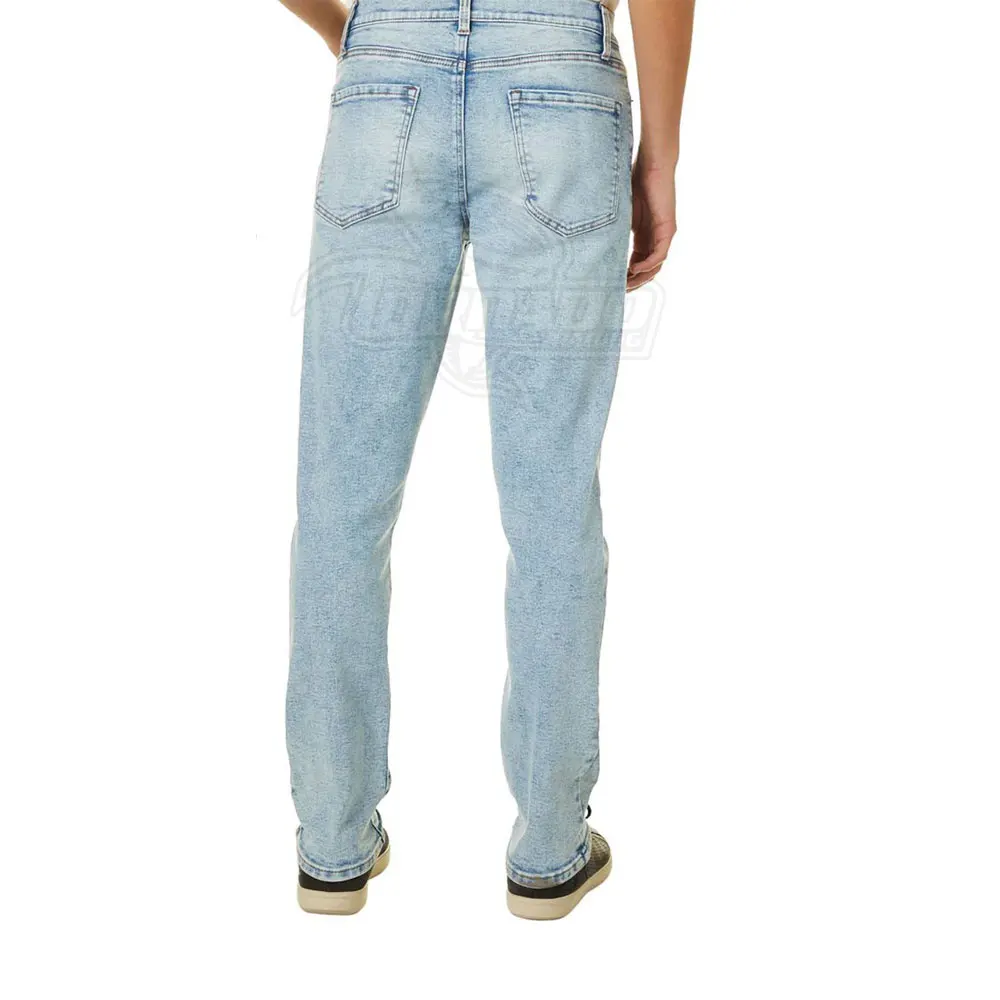 Pantalon en jean tendance sur mesure Pantalon en jean droit_voghion.com