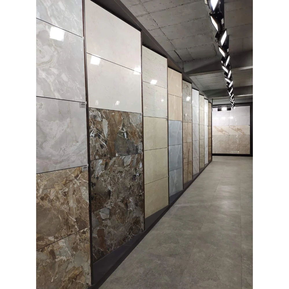 White 800x800 Mm Porcelain Tiles Glazed Ceramic Floor Glossy Marble