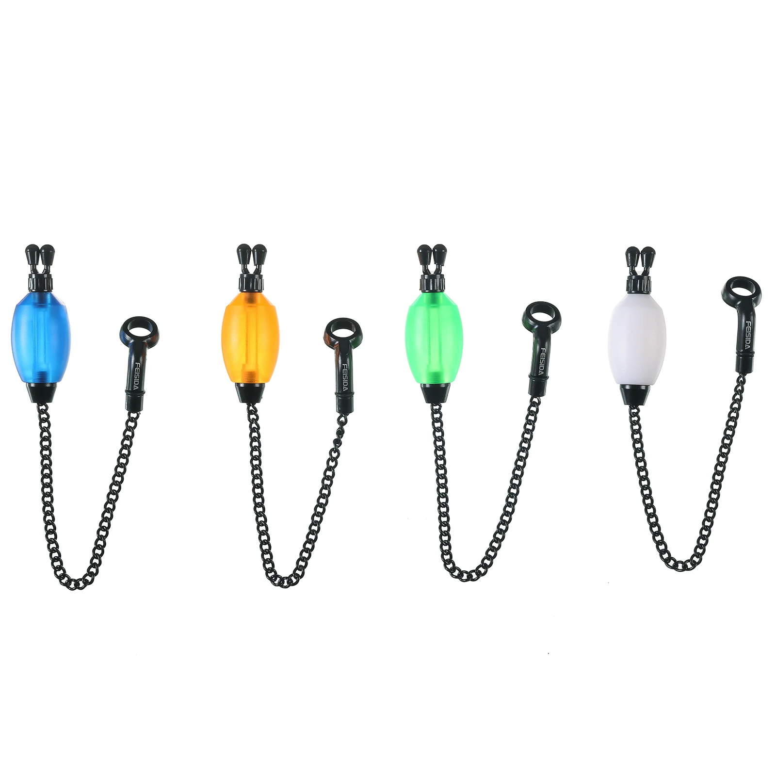 מקפיץ דיג צבעוני לדייג קרפיון, 4 יחידות בשקית