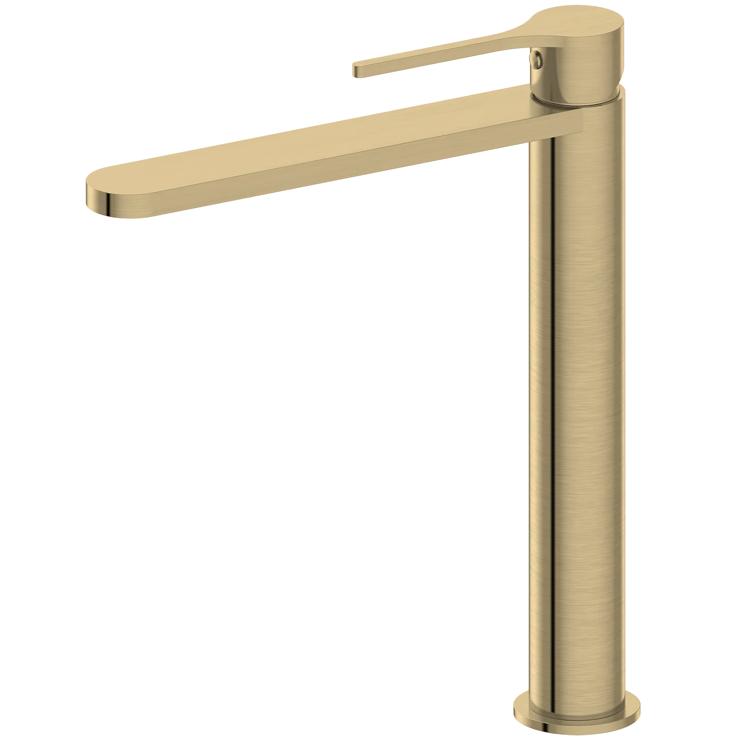 Bathroom Faucet Stainless Steel 304 Pvd Zr Gold Brushed Sink Deck Tall