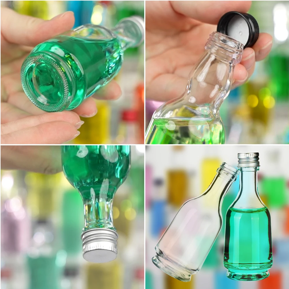 20mlミニチュアミニ丸型ボールスピリッツ酒瓶（ウイスキー、ウォッカ用