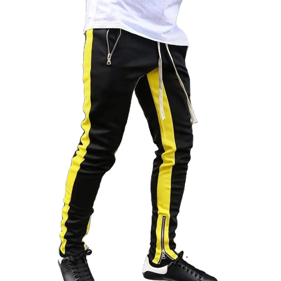 Printed Polyester Fleece Stack Sweatpants Drawstring Trousers Cotton ...
