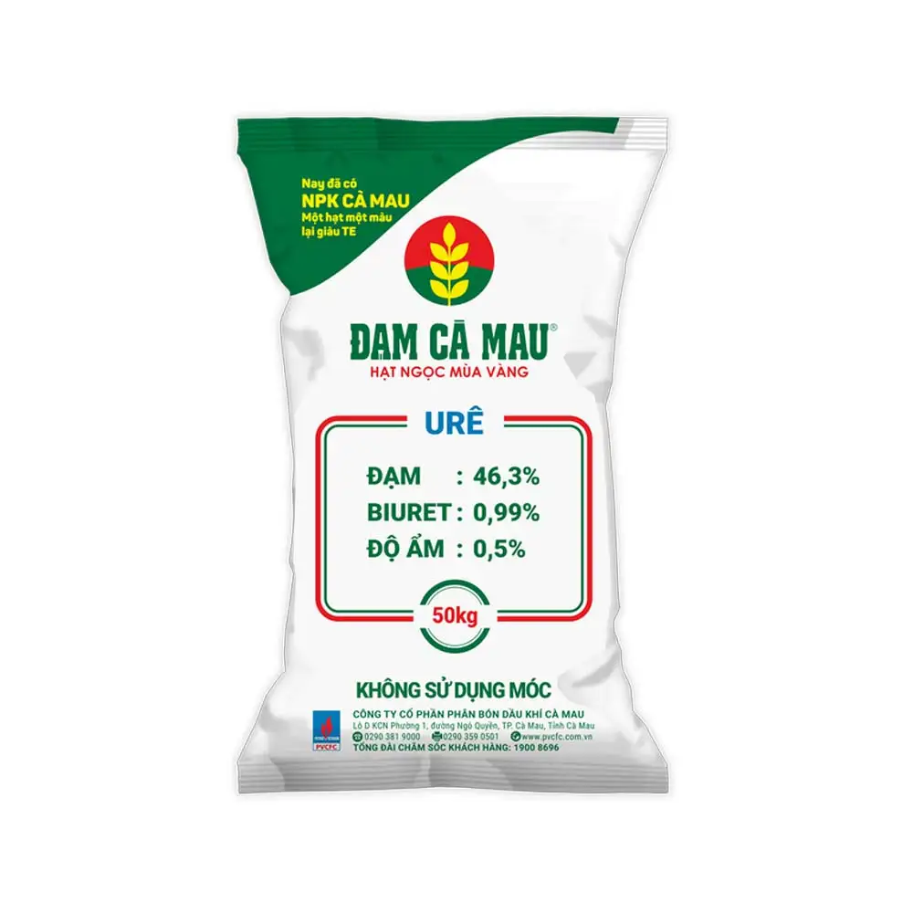 Ca mau urea nitrogen fertilizer made in vietnam high quality opaque