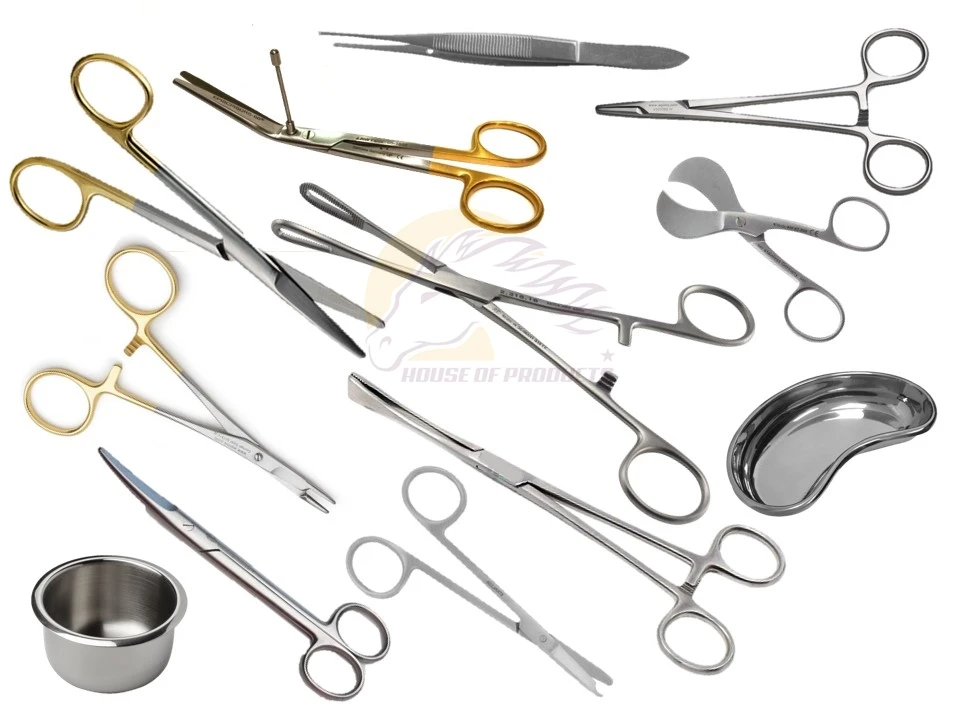 Umbilical Cord Scissor Surgical Instruments For Stitch Cutting