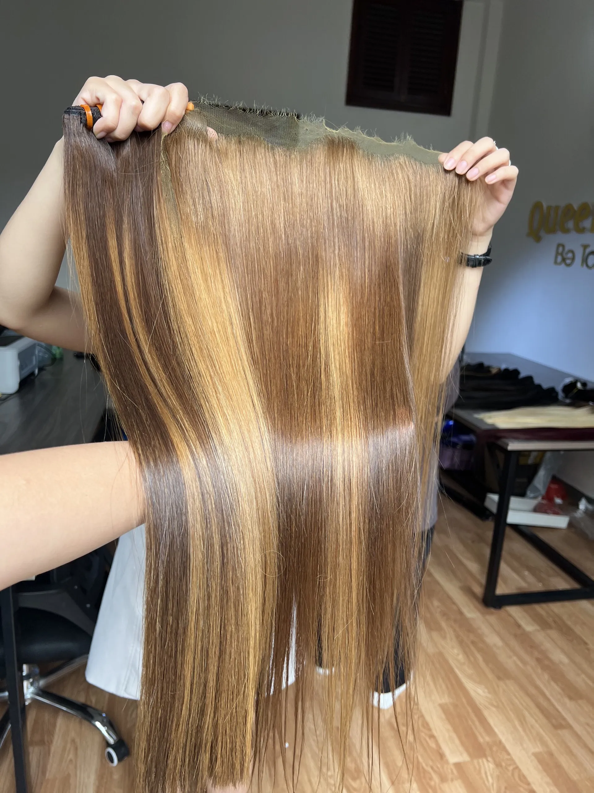 Premium Quality Frontals Single Donor Hair Bone Straight Virgin Human