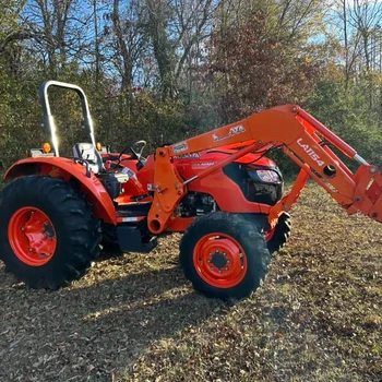 Kubota M7060 Tractor With Front End Loader And Backhoe Loader - Buy ...