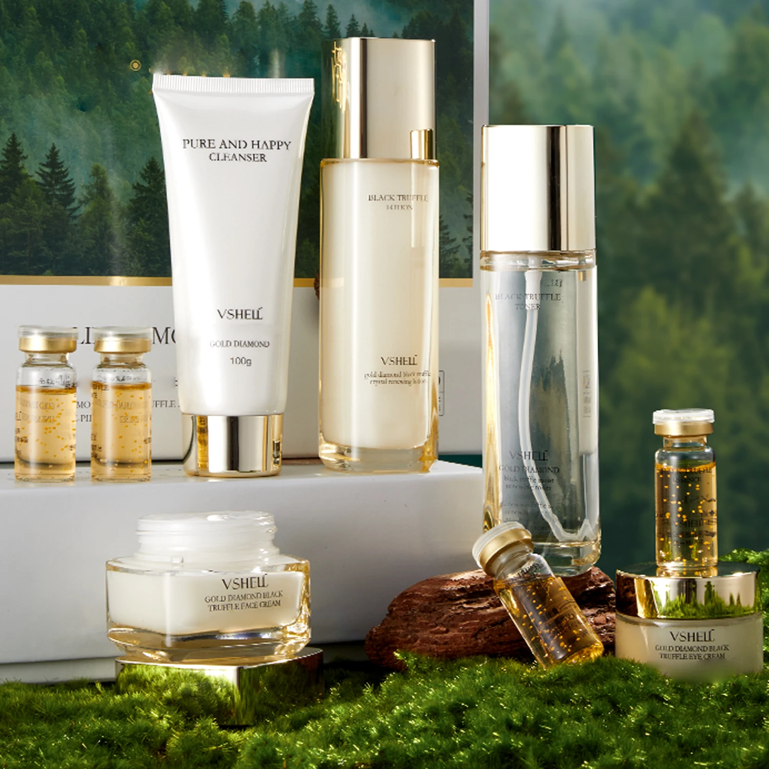 Black Truffle Firm Skin Care Kit - Revitalize Your Routine