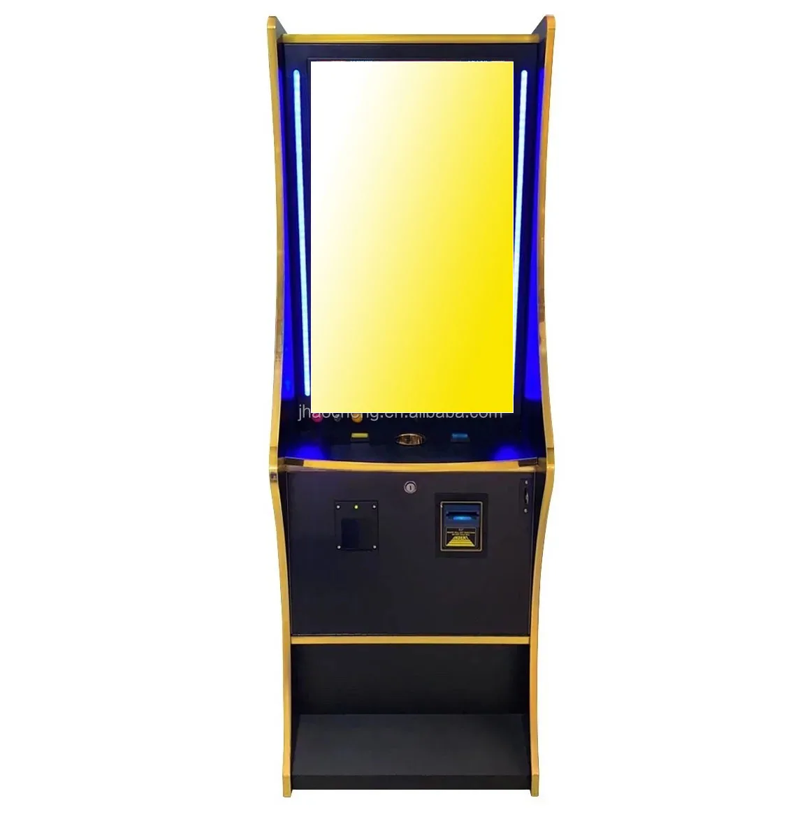 32 Inch Game Cabinet Curved Touch Monitor Electronic Gaming Equipment Metal