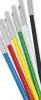 black, blue, red, yellow, green, white