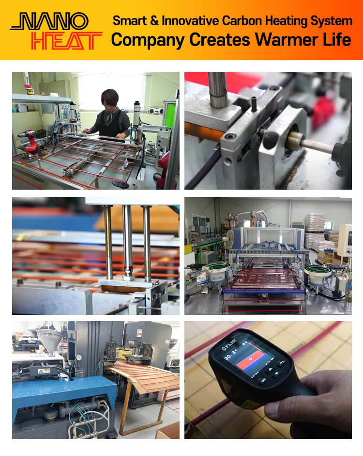 Nano Heat Paralell Type Far Infrared Ray Self Regulating (ptc) Carbon