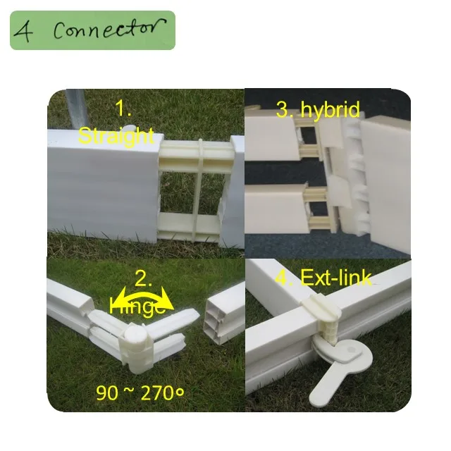 Light Weight  Fast Work Reusable Sidewalk Flexible Plastic Formwork for Curvy Curve Curved Concrete Work