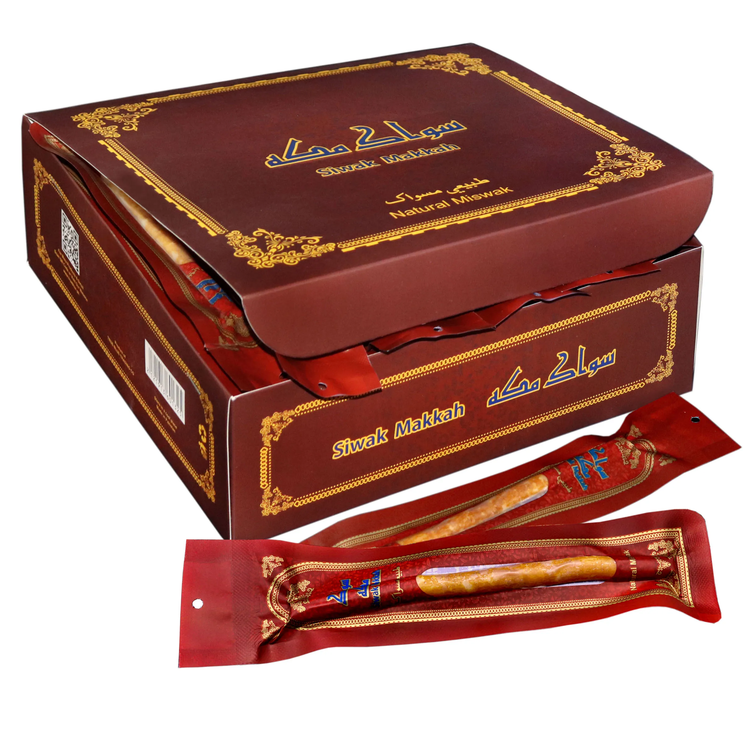 3 Bâtons De Siwak Au Miel – Qualité Supérieure, 100% Naturel, Pour L'hygiène Buccale, Origine Maroc