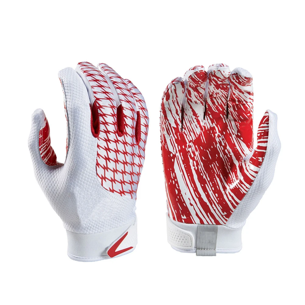 Red Football Gloves & Mitts.