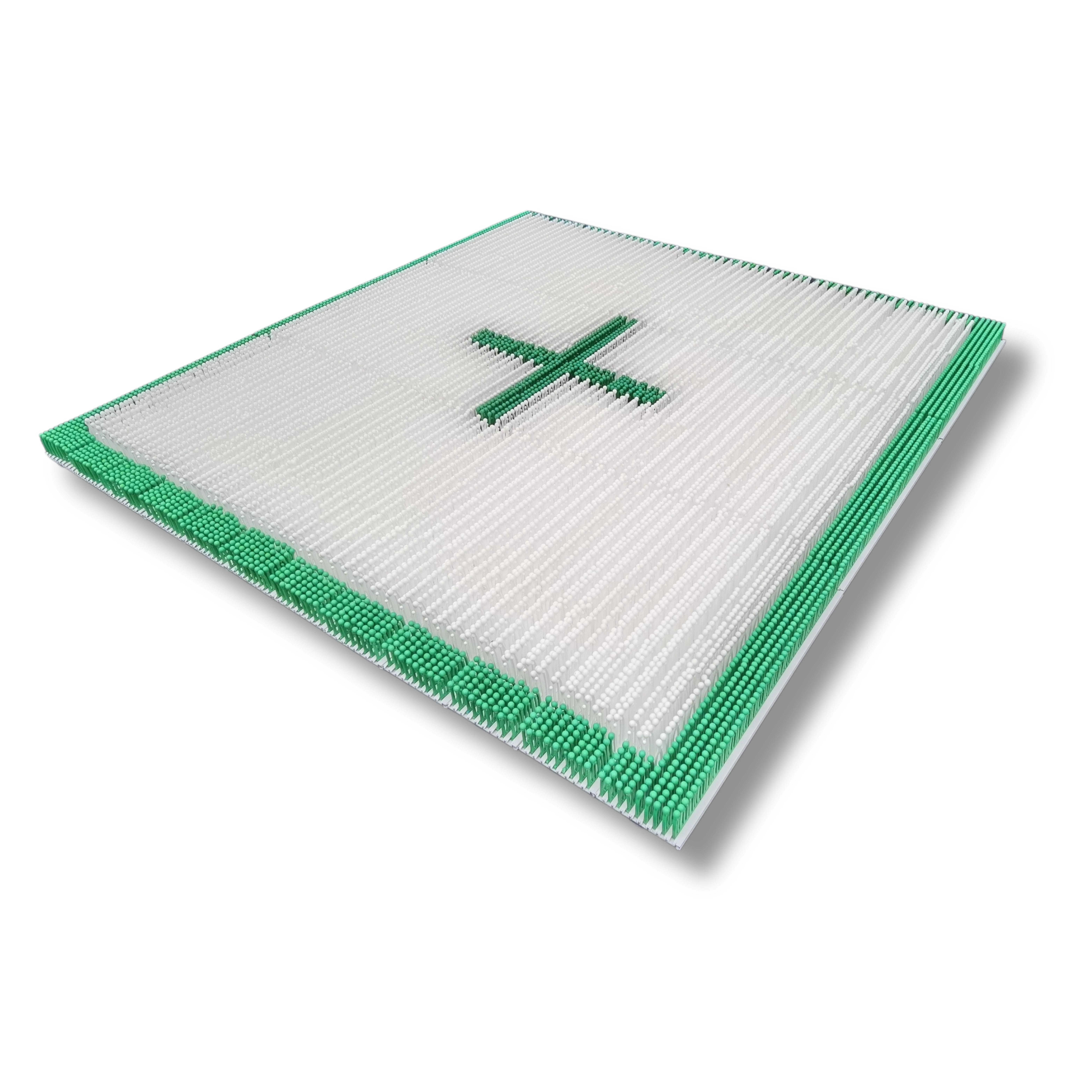 Dry Ski Mat for Home Use - 1.44 Sqm Mushroom Ski Mat for Indoor