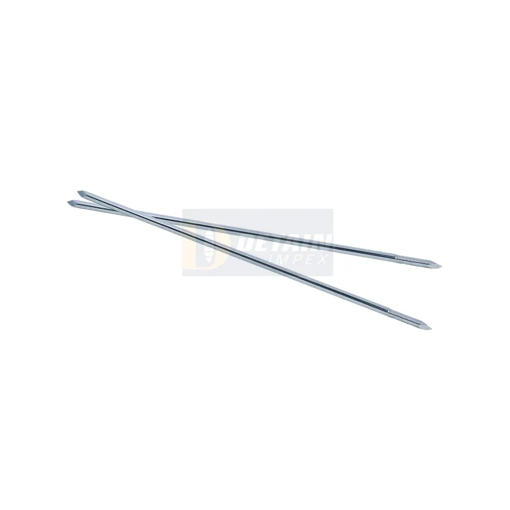 Orthopedic Coarse Threaded Small Fragment Pins K-wire , Kirschner Wire Bone Trauma Surgery Precision Ground Certified Implants