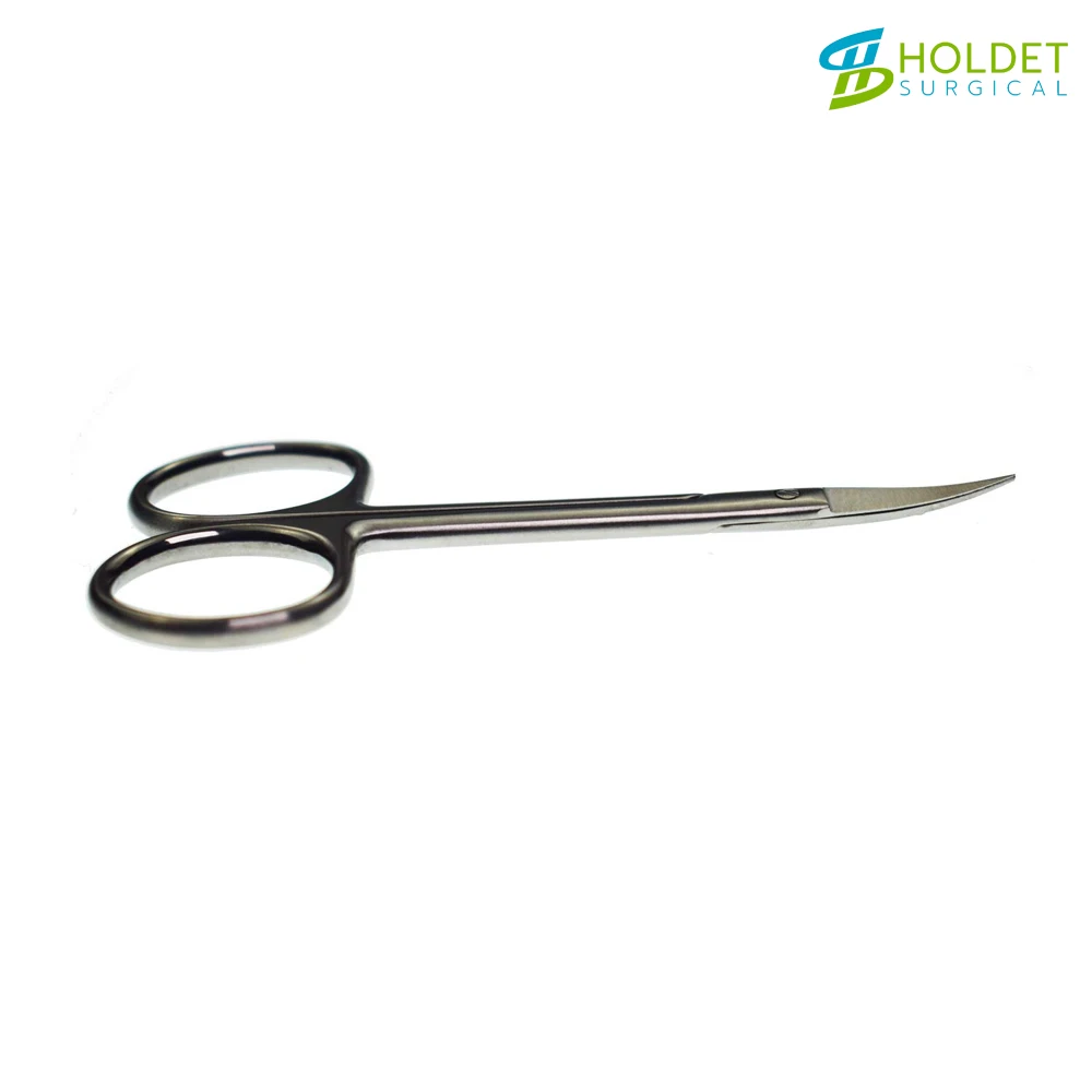 Немецкие сверхтонкие ножницы из нержавеющей стали для маникюра изогнутые кутикулы резки